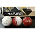 thumbnail image 2 of Hammer Core Cricket Ball, Red, 2 of 2