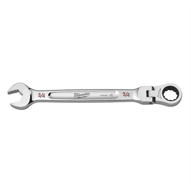 Milwaukee Tool 3/4" Flex Head Ratcheting Combination Wrench