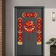 thumbnail image 4 of Coplas del Año Nuevo Chino 2026, Decoración tradicional para puertas del Festival de la Primavera del Caballo estilo B, 4 of 8