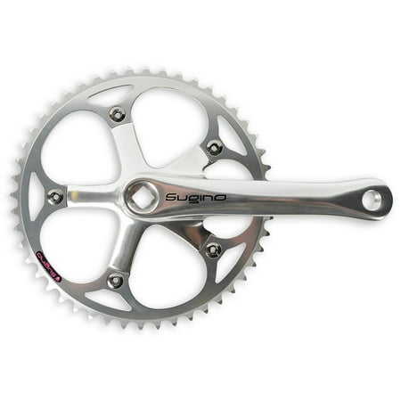 Sugino RD2 Crankset Silver 170mm 48t 3/32 Track Fixed Single Speed Bicycle