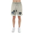 thumbnail image 4 of Men's New Era Light Beige Las Vegas Raiders Stone Multi Patch Shorts, 4 of 5