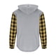 thumbnail image 5 of Sudadera con capucha para hombre, informal, de moda, de manga larga, lisa, con capucha, blusa de poliéster., 5 of 6