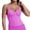 Light Pink, variant on Women's High Elastic Nylon Seamless Sports Camisole with Chest Pad Beauty Back Fitness Yoga Top Tank Tops with Built in Bras Light Green,S