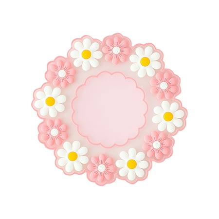 

Summer Clearance 2023! YOHOME Flower Silicone Potholders Hot Pot Holder Hot Mats for Dining Table and Countertop Non-Slip Heat Resistant Modern Kitchen Pots and Pans Hot Mats