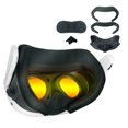 thumbnail image 1 of Accesorios para gafas de realidad virtual 6 en 1 interfaz facial antifugas almohadilla para la nariz paño para lentes para Meta Quest 3, 1 of 9