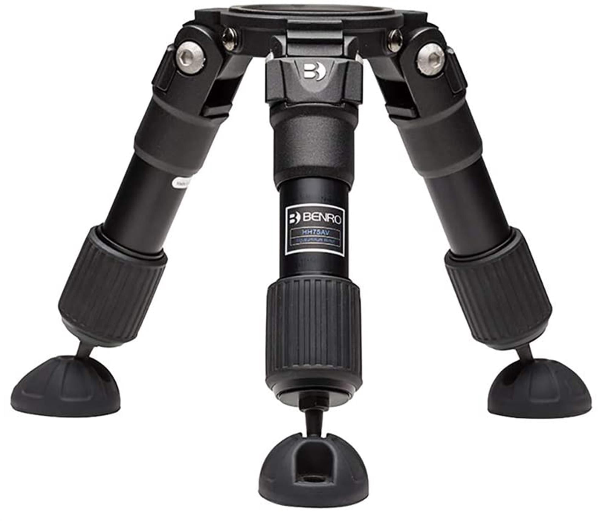 Benro HH75AV Video Hi-Hat Tripod with 75mm Bowl, 165lbs Capacity, 11" Max Height