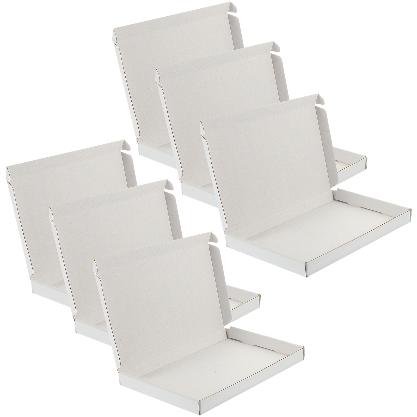 10Pcs Shipping Boxes Corrugated Cardboard Box Literature Mailers Shipping Supplies