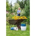thumbnail image 5 of MKK 5 Maceta para plantas aromáticas Maceta para flores Ø 10,5 cm Alféizar de la ventana Balcón Jardín Contenedor Organizador Caja decorativa marrón, 5 of 5