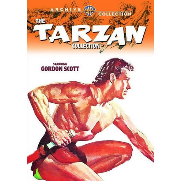 The Tarzan Collection: Starring Gordon Scott (DVD), Warner Archives, Action & Adventure