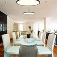 thumbnail image 6 of VONN Salm 24" Adjustable Disc ETL Certified Integrated LED Chandelier in Black, 6 of 11