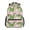 Cartoon Crocodiles with Heart Sunglasses, variant on School Backpack Lightweight Multipocket College High Middle Student Bag 15L Green Block