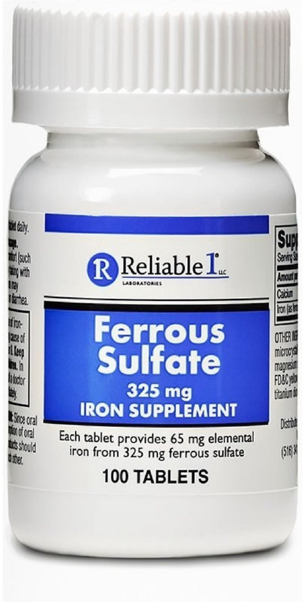 2 Packs Ferrous Sulphate IRON Tablets 200mg x 100 Tabs 200 Tablets 