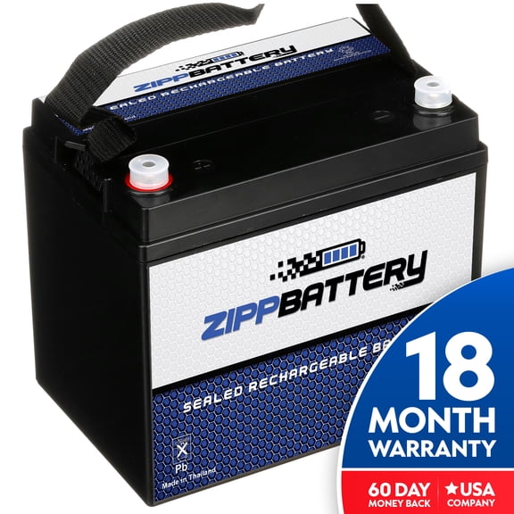 Zipp Battery 12V (12 Volt) (12 Volt) 35Ah 420w Sealed Lead Acid (SLA) Battery - T6 Terminals By Zipp Battery