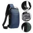 thumbnail image 4 of Bolso bandolera antirrobo para hombre, bolso de hombro, paquete de pecho para ciclismo, Camping, Zulema Bolsos bandolera para hombre, 4 of 7