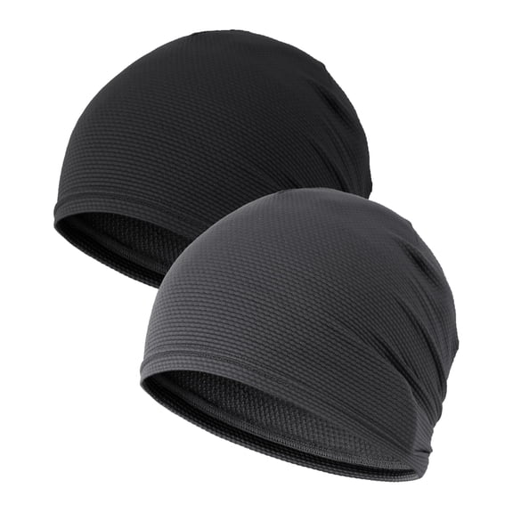 Cooling Skull Caps for Men Women, Thin Breathable 3D Mesh Cycling Running Skull Cap for Sports Gym Summer Beanie Caps
