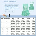 thumbnail image 7 of iEFiEL Kids Girls Sequins Ballet Dance Dress Bowknot Waist Jazz Costume Mint Green 10, 7 of 7