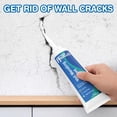 thumbnail image 6 of Drywall Repair Kit - 4.23 oz -Dry Putty Tube with 2 x 2? Wall Patch Mesh, Scraper & 2 x P180 Sandpapers | Quick-Dry Spackle & Sheetrock Crack Filler for Wall, Ceiling & Plaster Hole Repair, 6 of 6
