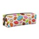 thumbnail image 1 of Easygdp Color Donut para Estuche de Lápices de Cuero, Estuche de Papelería de Cuero, Estuche de Gran Capacidad con Cremallera, 1 of 7
