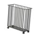 thumbnail image 5 of Carrito de almacenamiento para esterilla de , accesorios, cesta organizadora multifunción para gimnasio con ruedas para entrenamiento, baño, Negro y M, 5 of 9