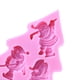 thumbnail image 4 of de silicona a pastel de fondant, Noel para esquiar, esa arcilla artesanal de bricolaje, 4 of 9