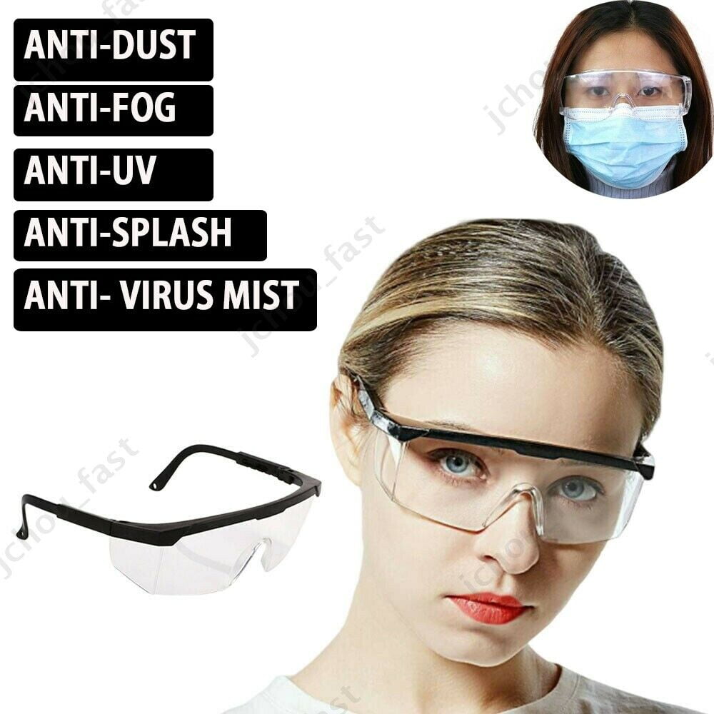 Anti Fog Dust Splashproof Glasses Work Eye Protection Safety Goggles