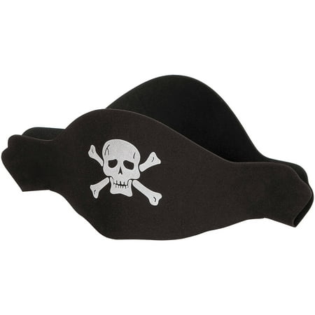 Foam Pirate Hat, 1ct