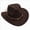 Coffee_1, variant on Toddler Cowboy Hat Western Cowgirl Hat Unisex For 3-8 Years Boys Girls Kids Classic Ranch Cowboy Hat Outdoor Dress Up Cap,Khaki
