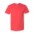 thumbnail image 1 of Fruit Of The Loom T-Shirt à Manches Courtes en Coton HD pour Hommes, TG, Rouge Ardent Chiné, 1 of 1