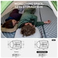 thumbnail image 3 of Naturehike Cloud-Up 2 Person Tent Lightweight Backpacking Tent with Footprint - Free Standing Ultralight Camping Hiking Backpack Tents Two Person Tent, 3 of 9
