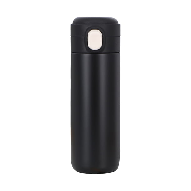 350mL Taza de vacío Botella de agua térmica Botella de agua de acero inoxidable Tomshoo Negro