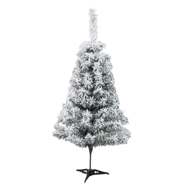 Abbracc Artificial Christmas Tree Decoration Flocking Xmas Tree for Entrance Indoor L L