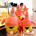 thumbnail image 4 of Anime Bob Esponja SquarePants juguete de peluche Patrick Star muñeca muñeca de trapo almohada regalo de cumpleaños fabricante al por mayor, 4 of 5