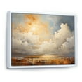 thumbnail image 2 of Designart "Clouds Prairies compositions V" Landscapes Floater Framed Canvas Art Print, 2 of 7