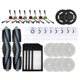 thumbnail image 1 of For Ecovacs Deebot T10 / X1 OMNI Dust Bag Hepa Filter Main Side Brush, 1 of 5