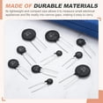 thumbnail image 4 of Uxcell NTC Thermistors Resistors, 12Pcs 8 Ohm NTC8D-13 High Sensitivity Inrush Current Limiter Negative Temperature Coefficient Thermistor Temperature Sensor for Measuring Temperature, 4 of 6