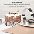 thumbnail image 3 of Wosthever Molde para Mousse de 14 Uds., molde para postres y galletas, surtido de herramientas de decoración de pasteles, accesorios para hornear Cocina y Comedor Wosthever HA067123-00, 3 of 6