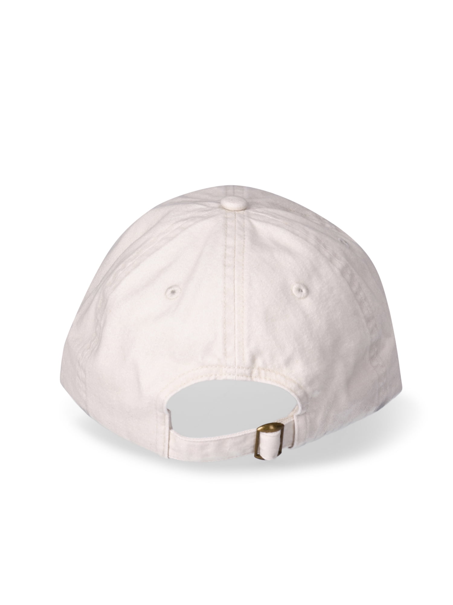 Time and Tru Women's Cotton Twill Dog Mom Baseball Hat, Mother of Pearl