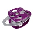 thumbnail image 4 of Langgg 32KN Double Pulley for Hauling System Climbing Rescue Dragging Arborist Purple, 4 of 9
