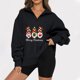 thumbnail image 2 of Sudadera Navideña Para Mujer, Moda, Cuello Vuelto, Manga Larga, Estampado, Cremallera, Camisa Informal, Camisetas Odeerbi ODB195478, 2 of 5