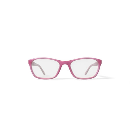 Skechers Youth SE1608-1 Square Prescription Eyeglasses with Case, Pink
