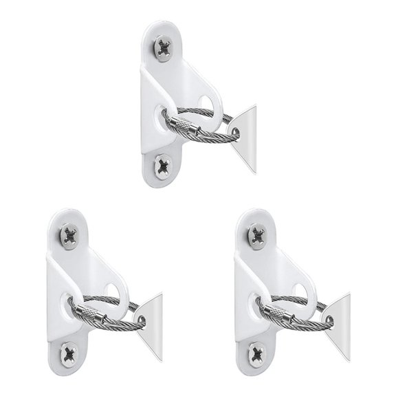 Eigraketly Muebles Anti-caída Cerradura Gabinete Antivuelco Conjunto Suministros de seguridad Blanco Type1 NO1 Eigraketly CBP296911
