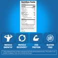 thumbnail image 4 of Protein Powder 25g - Evlution Nutrition 100% Whey Protein Powder 5 LB - No Sugar Added, Low Carb, Gluten Free - EVL Fast Absorbing Vanilla Protein Powder with BCAA and Glutamine, 4 of 9