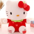 thumbnail image 2 of Jouet en Peluche Dessin Animé kt Chat Peluche Pomme Rouge 30cm, 2 of 5