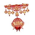 thumbnail image 5 of Abbraccia 2025 Chinese New Year Banner New Year Decorations Backdrop Traditional Ornaments Door Curtain for Lunar Year Porch Front Door C, 5 of 8