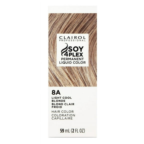 Clairol Professional Permanent 8A/28D Light Cool Blonde 2oz (Pack of 2)