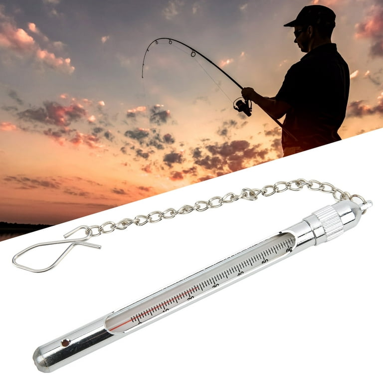 Octpeak Fishing Thermometer Stream Water Temperature Measurement Tools Fly  Fishing Thermometer,Stream Water Temperature Measurement Tool,Fishing