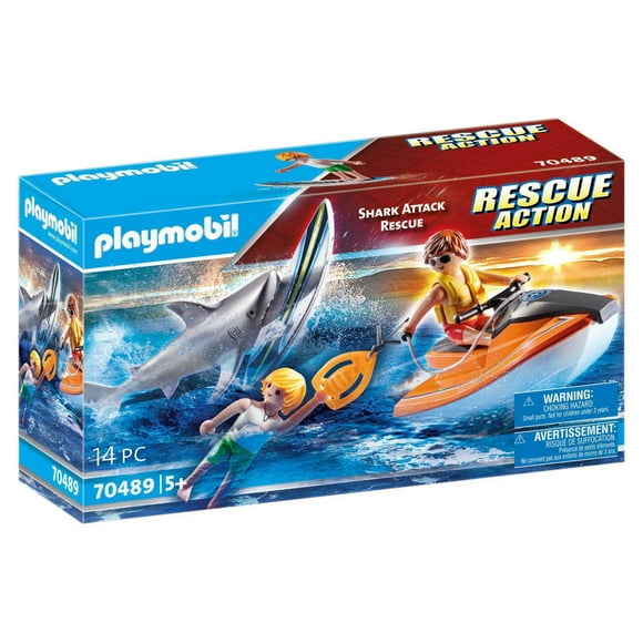 Sauvetage d'attaque de requin