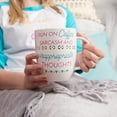 thumbnail image 5 of Pavilion Gift Company - Drink Decor 24 oz Run on Coffee Pierced Porcelain Cup, 5 of 6