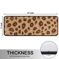 thumbnail image 5 of Kitchen Rugs Sets Of 2,Leopard Pattern Anti Fatigue Kitchen Mat Rugs Non Slip Washable,Decorative Kitchen Floor Mats for Kitchen,Sink,Laundry,17"x47"+17"x47", 5 of 5