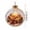 Multicolor C, variant on Glowing Christmas Story Ornament, Santa Beside A Gingerbread Cottage 3D Mini Holiday Diorama Ball, Light Up Christmas Tree Ornament for Holiday Decor